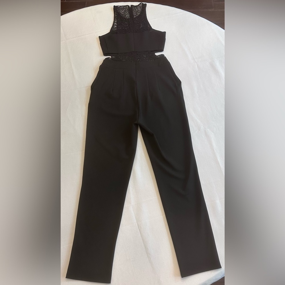 EXPRESS Y2K Women’s Sleeveless Lace Jumpsuit, Size 2 - Picture 5 of 6